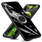 Xperia 1 II ケース リング クリア 透明 耐衝撃 SO-51A/SOG01 スリム ストラップホール付き スタンド機