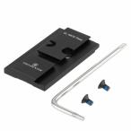 FOCUHUNTER マウントプレート GL-MOS to ACRO アダプター用 光学ドットのアクロフットプリント