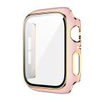 アップルウォッチ カバー apple watch ケース 保護 Pellforia ピンク× ローズゴールド 40mm 6 se 5