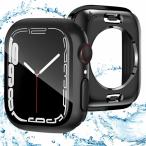 ANYOI 対応 アップルウォッチ カバー Series SE2/SE/6/5/4 Apple Watch ケース PC素材 ガラスフィルム