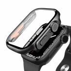 ANYOI 対応 アップルウォッチ カバー Series 9/8/7 Apple Watch ケース PC素材 ガラスフィルム 一体
