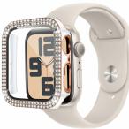 BOOLINN 可兼容 アップルウォッチ カバー40mm 44mm 41mm 45mm対応 アップルウォッチ 本体 ダブル