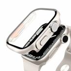 ANYOI 対応 アップルウォッチ カバー Series 9/8/7 Apple Watch ケース PC素材 ガラスフィルム 一体