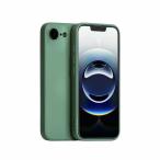 Panda Baby iPhone 16e シリコンケース レンズ全面保護 (ミッドナイトグリーン)