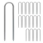 Sutekus U форма колок U знак внутри ширина 6cm длина 30cm диаметр 6mm палатка колок кемпинг футбольные врата батут .