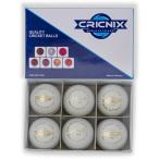 ショッピングTHIS Cricnix クリケットボール ゴールドホワイトレザー (1パック/3パック/6パック) 5オンス 練習やトレ