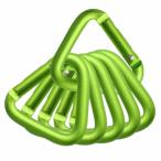 NKAKTSU треугольник kalabina6 шт. комплект выдерживаемая нагрузка 67kg маленький размер супер-легкий не ржавеет aluminium сплав производства gai трос брезент 