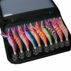 エギング 3.5号 セット イカ釣り アオリイカ エギ ラトル入り 10本入り 餌木 ルアーセット 強アピ