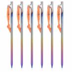 Boundless Voyage titanium колок solid крепление, опора k жарение цвет отражающий трос имеется колок титановый высокая интенсивность выдерживающий еда легкий 