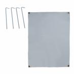  серый кемпинг коврик кемпинг для огнестойкий жаростойкий кемпинг коврик газонная трава сырой защита упаковочный пакет имеется земля ..4шт.