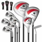 GYMAX Golf Club только комплект правый выгода . для Club 9шт.@(1W/3W/4W/6I/7I/8I/9I/PW/PT) начинающий предназначенный head бегемот 