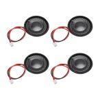DMiotech 4 штук входит 1W 8 Ohm 28mm диаметр DIY магнит динамик раунд модель встроенный динамик. 