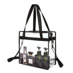  прозрачный большая сумка с ремешком . водонепроницаемый винил сумка большая вместимость бассейн сумка морская вода .