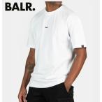 ショッピングBrand BALR ボーラー Tシャツ 半袖 メンズ BRAND REGULAR FIT T-SHIRT BRIGHT WHITE B1112.1226 2024年 モデル