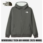 ザ・ノース・フェイス ノースフェイス パーカー ジップアップ メンズ リバーシブルテックエアーフーディ NT62580 グラファイトグレー 2025モデル