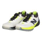 ショッピングニューバランス 996 NEWBALANCE ニューバランス Fuelcell 996 v6 O M9966JR2E WHITE/YELLOW テニス クレー・オムニコートメンズ