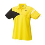 YONEX ヨネックス 20552 テニス バドミントン GAME SHIRTS  ウェア ウィメンズゲームシャツ ライトイエロー 20552