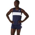 asics Asics мужской бег рубашка 2091A846 темно-синий 