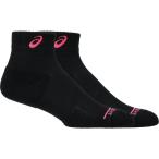 asics Asics 3053A163 волейбол носки поддержка короткие носки 12 Performance черный x розовый 