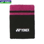 YONEX ヨネックス AC490 テニス バドミントン アクセサリー 小物 リストバンド １ヶ入 ブラック ピンク AC490