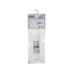 asics アシックス TXX116 シューレース 靴ひも フラツトシューレース(細) WHT