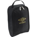UMBRO アンブロ UJS1942 サッカー バッグ シューズケース ブラック×ゴールド UJS1942