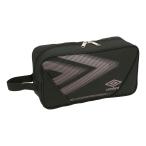 アンブロ umbro UUDSJA51 サッカ- バッグ Jr.洗えるシューズケース ブラック UUDSJA51