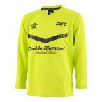 アンブロ umbro UUJSJB51 サッカ- トップス単品 シャツ長  ジュニア 長袖プラクティスシャツ サルフ