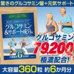 グルコサミン &サポート成分粒 大容量 約６ヶ月分 コンドロイチン 筋骨草 ヒアルロン酸 コラーゲン ネコポス