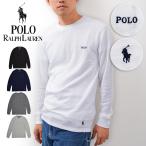 【並行輸入品】POLO RALPH LAUREN 長袖 tシャツ メンズ ラルフローレン サーマル 長袖Tシャツ ロンT クルーネック ワッフル ロゴ 刺繍 PWLC2F
