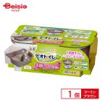 ショッピングデオトイレ ユニ・チャーム デオトイレ子猫-5kgの成猫用ツートンブラウン1個 ×1個 | 猫 トイレ 子猫 成猫 デオトイレ ツートンブラウン