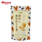  лес половина ... черная соя hojicha 84g(3.5g×24P) | смешивание чай чёрный большой бобы hojicha чайный пакетик треугольник Black soybean Houjicha hot лёд вода ..OK сумка для хранения 