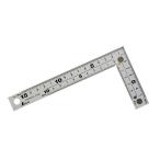 シンワ 曲尺厚手広巾S8段目同目M付 10435  15cm 大工道具 測定具 曲尺