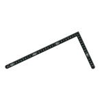 シンワ サンデーカーペンター表裏同目 12435 30X15cm 大工道具 測定具 曲尺