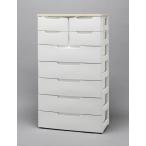 ショッピングアイリスオーヤマ アイリスオーヤマ MUチェスト MU-7254 ホワイト/ペア