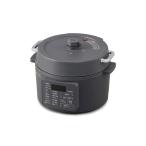 アイリスオーヤマ 電気圧力鍋 3.0L グレー PC-MB3-H | 電気圧力鍋 3L 圧力鍋 共働き世帯 時短料理