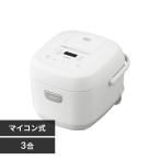 ジャー炊飯器 3合 RC-BMA30-W ホワイト