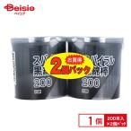  flat мир metik спираль чёрный ватная палочка 200шт.@×2P