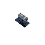 金長 角鏝 油焼 0.5黒塗角柄 90MM  リベットレス 大工道具 左官鏝 角鏝