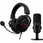 HyperX Streamer Starter Pack ゲーミングヘッドセット Cloud Core コンデンサーマイク Solo Cast セット HBNDL0001 ゲーミング ヘッドセット マイク