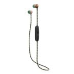 ブルートゥースイヤホン カナル型 ラスタ リモコン・マイク対応 /ワイヤレス(左右コード) /Bluetooth House of Marley EM-SMILE-JAMAICA-WIRELESS2RA