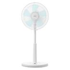 扇風機 リモコン付き 風量3段階 切タイマー リズム風 30cm ホワイト YAMAZEN YLR-AG307(W)