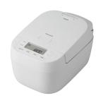 パナソニック 可変圧力IH炊飯器 おどり炊き SR-N310E-W 備長炭釜 ホワイト 5.5合 圧力IH