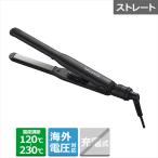 サロニア SL−004−S15MM ダブルイオンストレート ヘア−アイロン ブラック 15mm