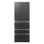 冷蔵庫 TXシリーズ 501L 5ドア マットクリアブラック アクア AQR-TXA50R(K)