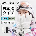 スキーグローブ スノー グローブ 5本指 レディース メンズ スノボー スノーボード 手袋 防水 防寒 スマホ対応 スマホ操作可能 裏起毛 男女兼用 S M L セール