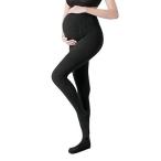 (panda store) マタニティタイツ マタニティ タイツ 3カラー 柔らか リブ 産前 産後 ママ カラバリ 妊婦 ブラック