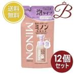 ショッピングミノン 【×12個】ミノン 全身シャンプー 泡タイプ 400mL 詰替え用