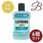 【×6個】薬用 リステリン クールミント ゼロ (マウスウォッシュ/洗口液) 1000mL