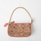 コーチ ポーチ COACH レディース シグネチャー フローラル バッグ ポシェット 小物ポーチ バッグ セカンドバッグ